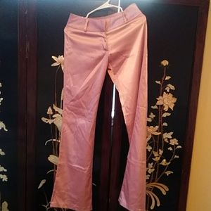 Soft Grunge Vintage Pink 100% Silk Pants